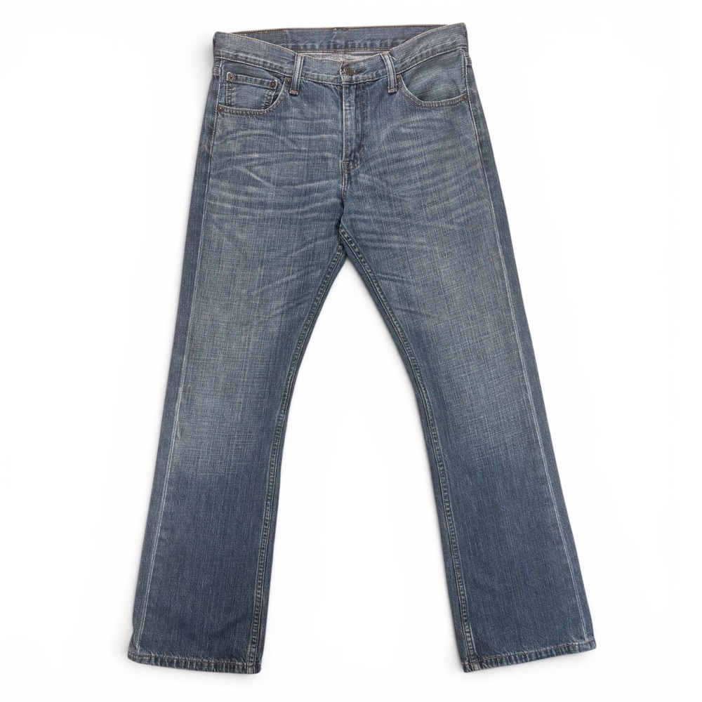 Levis 527 Jeans Mens 32x30 Bootcut Western Cowboy Rodeo Festival Denim Dark Wash